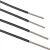 哲奇黑色包胶钢丝绳穿手链细钢丝线直径0.38-6mm用于吊灯钓鱼套定做 直径3.0mm数量20米