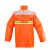 雷峻（LEIJUN）雨衣套装带反光条 XL号 橙色