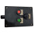 D&C开关控制盒（三防）按钮一红（常闭）一绿（常开）指示灯一个黄一个绿 工程塑料壳体IP65  个