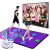 牧奈斯（MUNAISI）无线双人跳舞毯家用电视接口跳舞机家用体感手舞足蹈跑步毯 PVC节奏师11MM+HDMI精灵球主机盒+3D炫