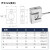 星舵金属加工S型拉压力传感器JHBS-1高精度称重重量测力5t拉力感 JHBS-1 0-5kg