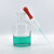 海斯迪克 HKQS-144 胶头滴瓶 茶色/透明玻璃滴瓶含红胶头 玻璃滴瓶 白滴瓶125ml(10个)