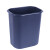 白云清洁 baiyun cleaning  AF07021中号客房反边垃圾桶无盖垃圾桶中号方形收纳桶卫生桶办公室纸篓 14L 灰色
