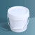 工业级水桶塑料桶密封桶油漆桶油墨桶胶桶桶小桶大桶机油桶带盖带提手白色0.5-50L升KG公斤 6L-加厚带盖（配塑料提手）