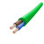 兆龙LONGFLEX MC 411 2x0.3mm² PVC护套双芯拖链电缆 50米-ZL5411300绿色  现货速发