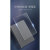 德力西（DELIXI）空白面板 DE898御彩系列云水蓝开关面板墙壁暗装超薄玻璃磨砂86型定制