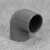 台塑南亚国标PVC水管配件UPVC水管90度弯头直角弯头50mm 一个价/25个起订