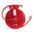 柳成 消防卷盘20米25米30米消火栓箱软管自救卷盘红色卷盘消防器材JPS1.0-19/25m（整套含挂盘 全铜水枪）