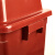干湿分类垃圾桶大小号40升20L黑色户外可回收箱弹翻盖家商用餐饮 60升加厚桶-黑色无盖 干垃圾