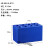 铝制冰盒低温恒温冷冻配液模块24/40/60/96/4/6/7/8孔PCR冰盒0.2/ 蓝色8孔冰盒适配10冻存管/5ML
