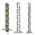 GIER JGD2-10铝合金快装脚手架双宽18.6m梯形架移动架多功能便携活动架装修工程梯爬梯 斜梯款 可定制
