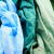 海斯迪克  HKQJ03 杂色擦机布【40KG】工业混色抹布 吸水吸油棉布处理布碎布