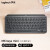罗技（Logitech）MX Keys Mini键盘 无线充电蓝牙办公薄智能背光妙控键盘【活动专享】 石墨黑