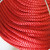 联嘉 多功能捆扎绳晾衣货物捆绑防滑耐磨绳子户外搭建加厚尼龙绳 红色 直径10mmx长100m