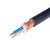 中迈 电线电缆 KVVRP-300/500V-3*1.5mm²国标屏蔽控制软电缆 黑色 10米