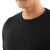 Naturally Inspiredfw新款新西兰IB品牌男美丽诺毛衣Cool-Lit休闲320g针织衫104700 黑色104700001 M