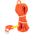 攀岩登山绳攀冰救援绳保险绳户外装备应急救生绳索高空安全绳 10.5mm-100米(两只安全钩)