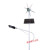 户外风能一体化路灯风光互补6米7米8米led风力发电道路路灯 10米300瓦风机80瓦光源