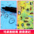 【套装2张】中国少儿地图+世界少儿地图水晶版地理知识学习图典桌面书房地图墙贴防水塑料地理地图家用中国世界地图儿童版幼儿园