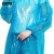 安赛瑞 加厚一次性雨衣 户外登山应急成人套头雨披 颜色随机发5件装 均码 3F01289