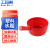 工百利 GBL-477塑料瓢舀子红色水瓢水勺水舀子耐摔不烂工业耐酸碱 小号
