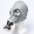 LISM高效防毒全面具喷漆化工防毒面具消防工业农药全面罩鬼脸三件套59 普达面罩+0.5米管+1号罐