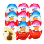 费列罗健达奇趣蛋玩具巧克力男女孩版12颗儿童零食品恐龙蛋大号生日礼物 男4女3混合版-7粒