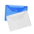 冰禹 BY-7049 文件袋定制印刷logo 塑料pp档案袋文件夹定做保单袋(50个） 14丝一般款