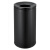 南 GPX-110YA 哑黑色 港式斜口竖纹垃圾桶 桶身压竖纹 不锈钢防指纹商用户外室内室外垃圾桶