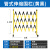 百金顿 伸缩围拦 可移动围挡杆 电力施工道路维修玻璃钢绝缘安全护栏 黄黑-加厚1.2m*3m