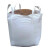 海达（HD）四吊平口吨包袋集装袋太空袋太空包无托底110×110×130cm 白色 1个
