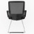 联丰（LIANFENG） 电脑椅 办公椅子 会议椅家用弓形椅网布椅 DS-126D黑
