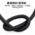 创优捷 波纹管CXG-40 塑料PVC线缆保护套穿线管穿线软管 黑色加厚外径50mm内径40mm/15米