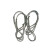 梅派  油性钢丝绳  两头带编织扣 带油钢丝绳 10mm 一米价