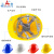 安力 安全帽工地建筑工程电力国标ABS领导监理安全头盔透气免费印字 透气v型16-4黄色