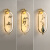 莎庭（SARTILL）新中式全铜创意装饰壁灯酒店卧室中国风禅意客厅背景墙灯具灯饰 9118B黄山松
