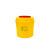 劳保佳 垃圾桶 医疗废物垃圾桶 方形圆形一次性安全利器盒 锐器盒 废弃针头收纳盒 圆形2L