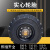 虹动力  实心轮胎600-9马车轮子带轴轮胎矿山拖车隧道轮 承重3吨（轴距1.2米）