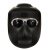 千惠侬自动变光电焊面罩电焊眼镜电焊防护面屏头戴式氩弧焊焊工电 BX-5黑色面罩+灰色眼镜【1副】