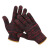 曼睩M812红花线手套100双劳保手套耐磨吸汗红花棉线防护手套