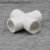 PVC四通 PVC给水管配件 塑料白色四通 UPVC平面四通 等径四通 内径25mm