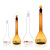 沸耐笙 SY-1049 实验室高硼硅玻璃容量瓶 10mL棕色 1个