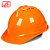 免费印字  飞迅国标加厚ABS安全帽工地建筑工程施工领导电工头盔定制logo印字 橙色 V型透气ABS