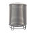 04不锈钢水箱立式加厚储水桶太阳能楼顶厨房储水罐酒罐 定制适用 加厚0.吨直径*160C