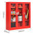德银 消防柜微型消防站消防器材工具柜消防应急柜工地企业定制 1.6消防柜(B款)
