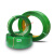 定制自动打包机用热熔打包带 PET塑钢带绿色手工钢塑带1608型议价 宽12mm厚0.6mm(800米)7kg
