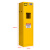 艾科堡 全钢气瓶柜 防爆柜 单瓶黄色二代报警 气体泄漏自动排风AKB-QPG-2B1