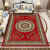 梅尔卡茨（Merkatz）客厅地毯【水晶绒面料】欧式茶几毯卧室毯欧美家用大面长方形水洗 020红色 50cm*80cm