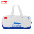 李宁LINING羽毛球包6/3支装运动包单/双肩/斜跨羽毛球拍包 ABJT009-2 白色