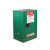 西斯贝尔（SYSBEL）杀虫剂安全储存柜FM认证 12Gal/45L/绿色/手动 WA810120G